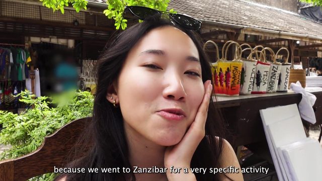 Молодая азиатка сосет парню в гостинице на Занзибаре, путешествие Луны (эпизод 30)
